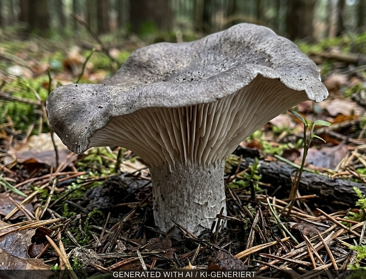 März-Schneckling - Bild exemplarisch, KI generiert. 